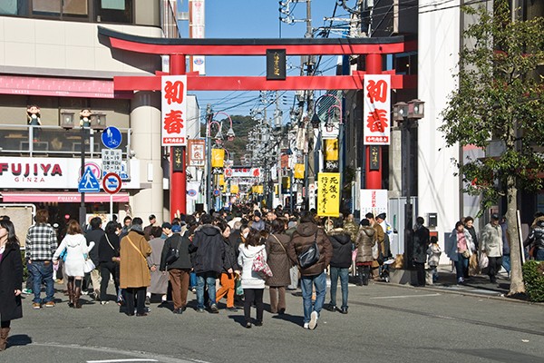 小町通商店街
